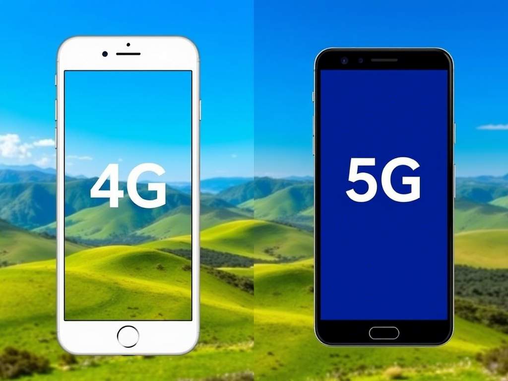 A visual comparison of 4G and 5G signal strength in New Zealand