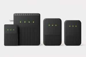 Various types of mobile signal boosters displayed, including models for home, office, commonly used across New Zealand to improve mobile reception.