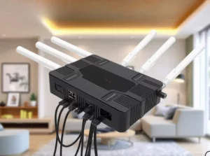 Smart dual band cell signal booster system boosting 3G, 4G, and 5G signals for NZ carriers.